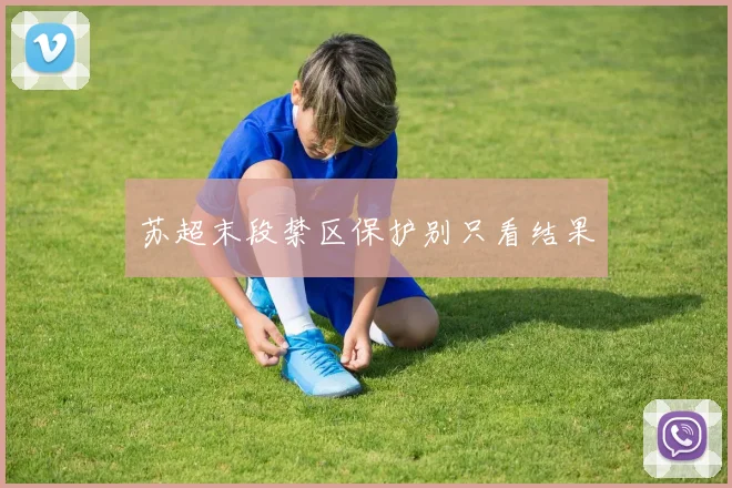 苏超末段禁区保护别只看结果